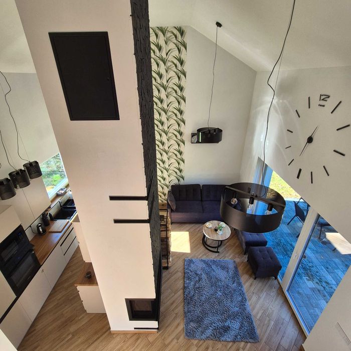 Domek na wynajem z sauną i jacuzzi kominek wieczór panieński