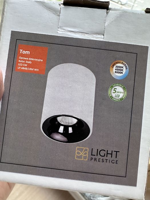 Natynkowe oprawy, lampki led