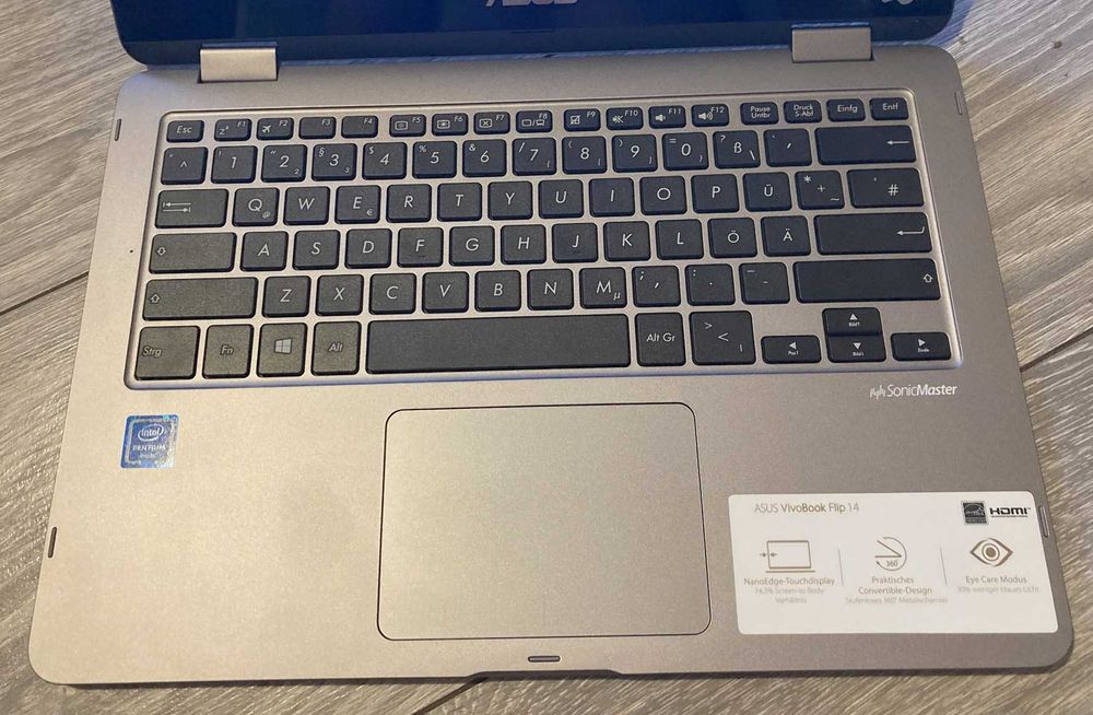 Asus Vivobook Flip 14 TP401M Intel 4/128GB 14' Dotykowy X360