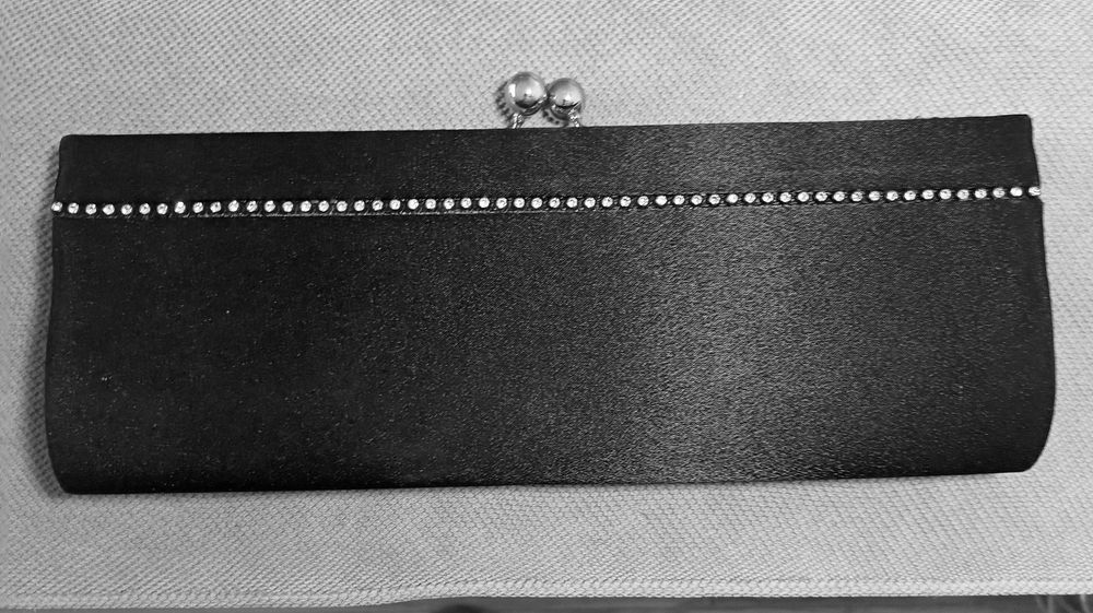 Torebka wieczorowa atłasowa