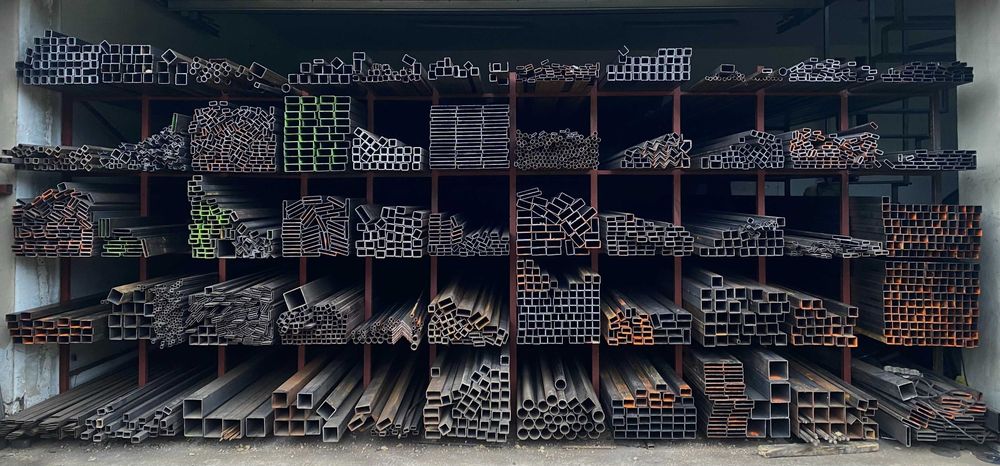 Profile stalowe metalowe 2 gatunek. Regał, płot słupki ogrodzeniowe