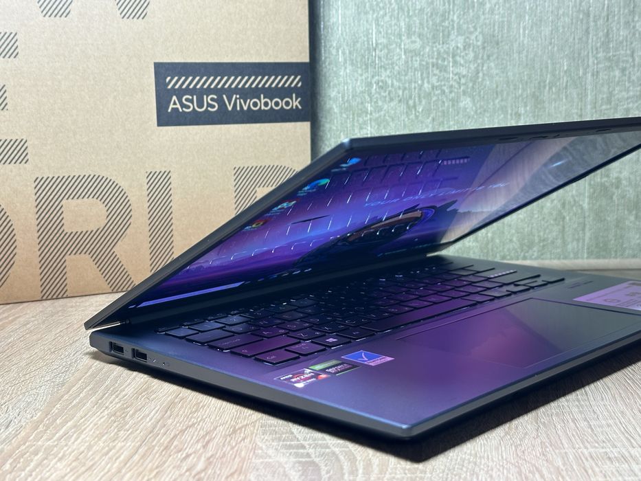 3К OLED 90Hz! RTX 3050! Asus VivoBook 14, Ryzen 5 5600H, 16/512gb