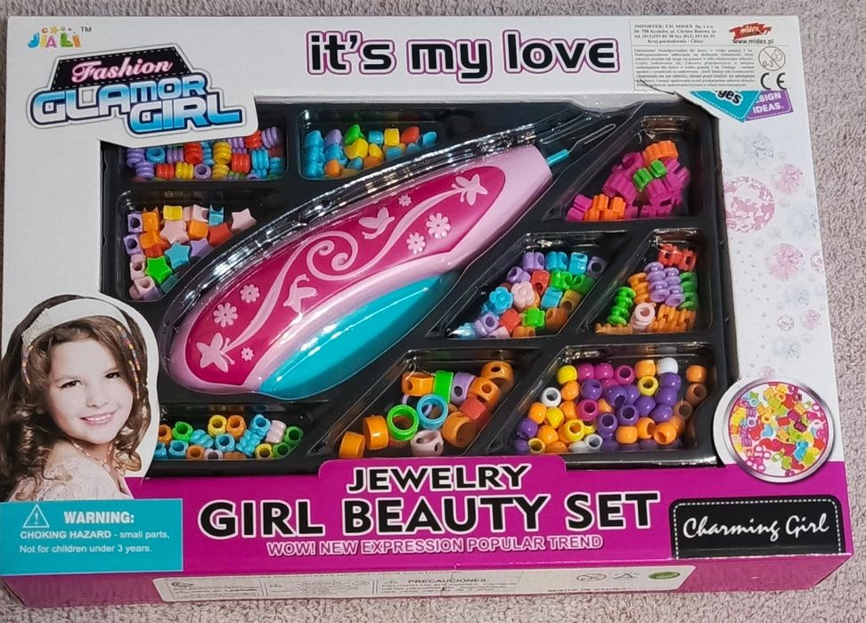 Zestaw do robienia bransoletek .