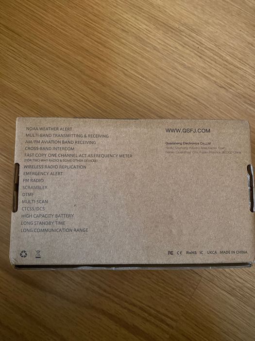 Rádio portátil / walkie talkie