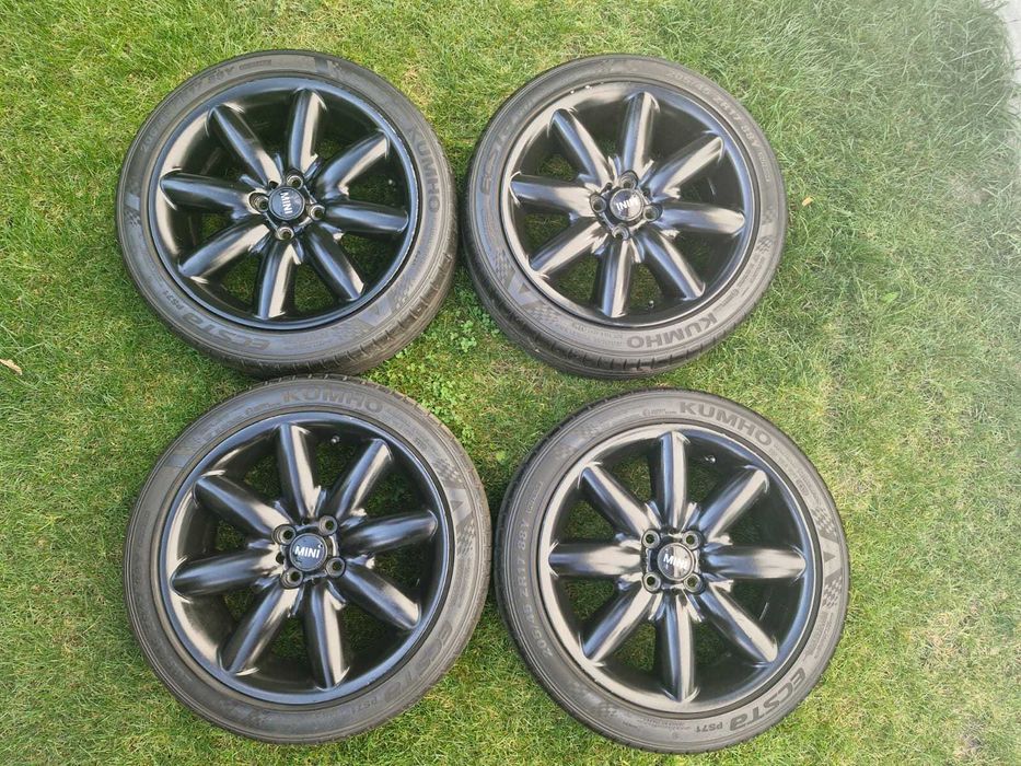 Felgi MINI Cooper S 17" 4x100 + opony 205/45 R17 Kumho – komplet