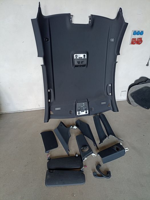 Podsufitka sufit BMW e92 coupe czarna M pakiet kompletna słupki