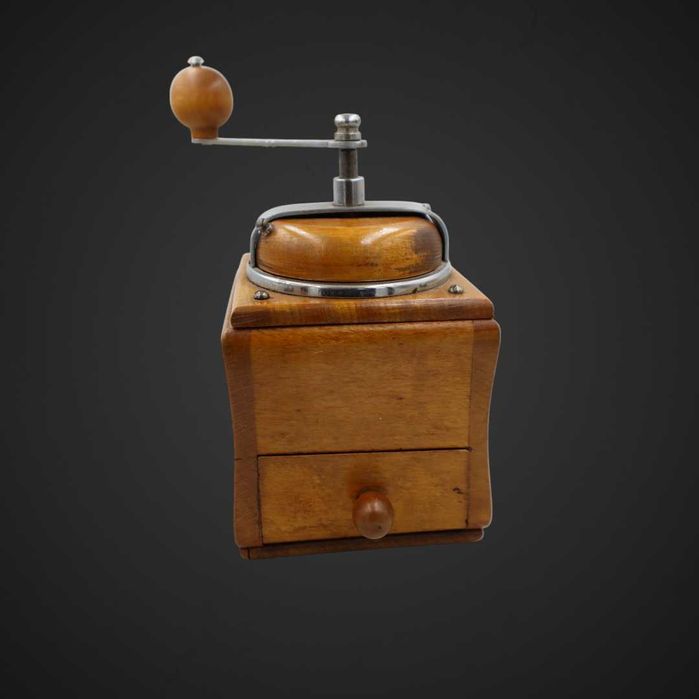 Młynek ręczny drewniany do kawy  b5/030251