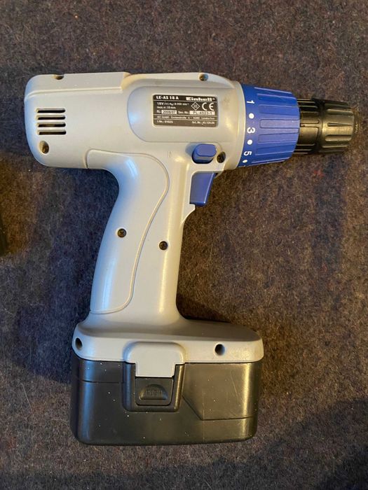 Wkrętarka Einhell z baterią i ładowarką