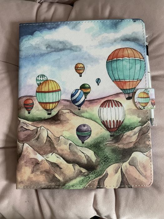 Etui na tablet 6.8 cala z motywem balonow