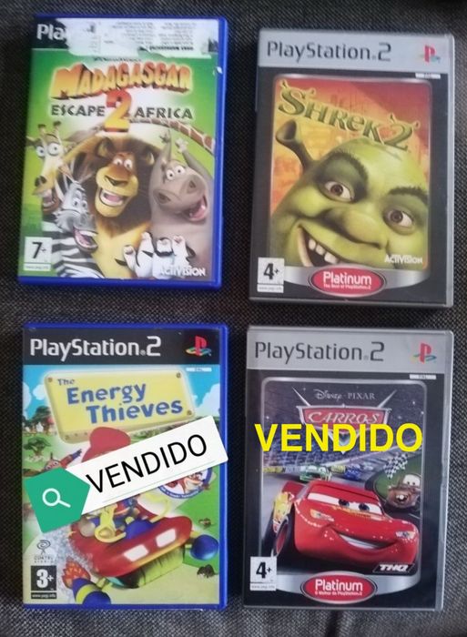 Jogos PS2 originais