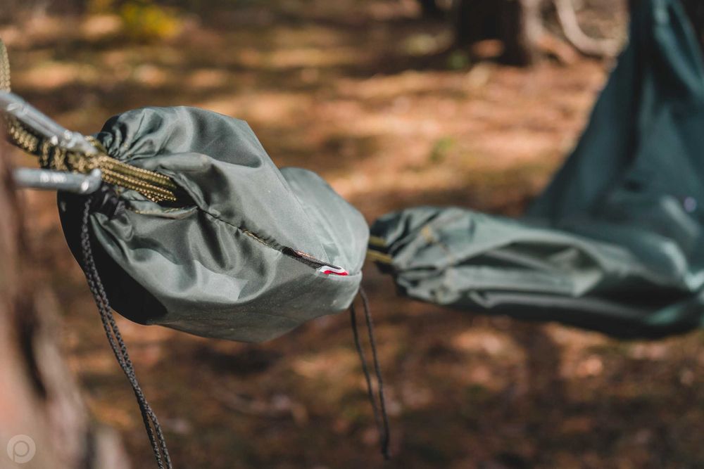 Hamak Turystyczny TigerWood Ważka V1 Zielony