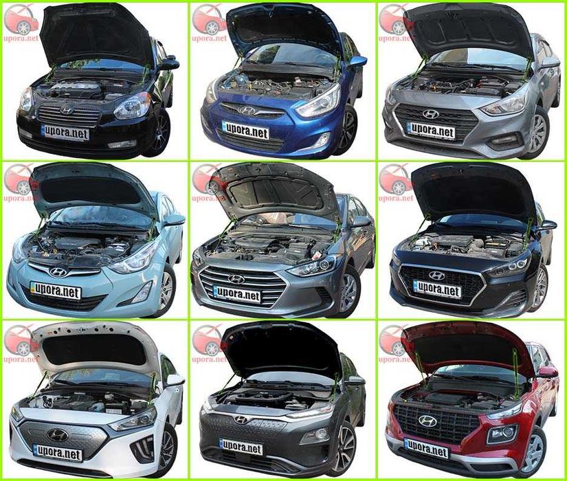 Амортизатор капота упор Hyundai Accent Elantra i30 Ioniq Kona Venue