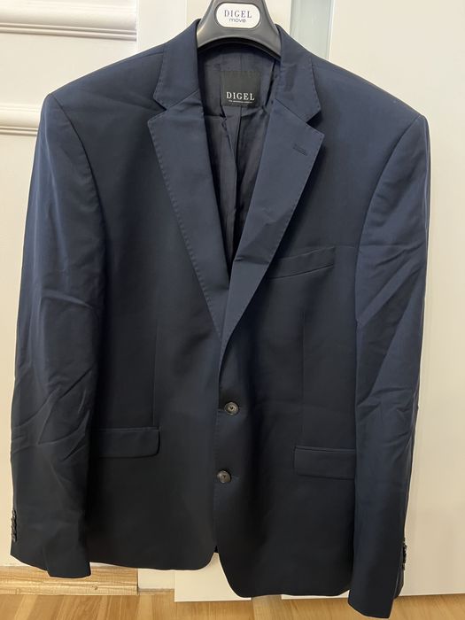 Garnitur Digel marynarka 56 spodnie 29 XXL