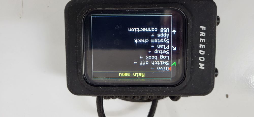 Komputer nurkowy feromon Diversoft Basic nitrox