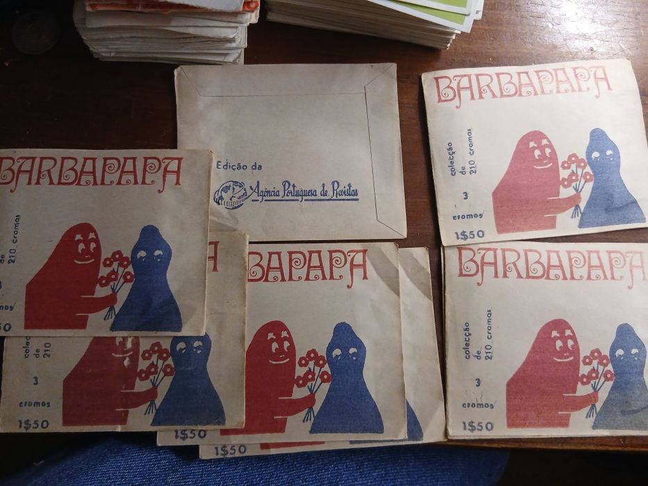 Cromos antigos diversos