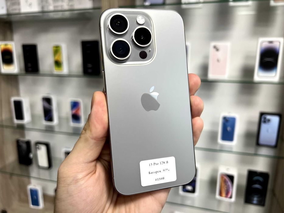 iPhone 15 Pro 128 та 256 GB Neverlock _ Гарантія _ Магазин_Всі кольори