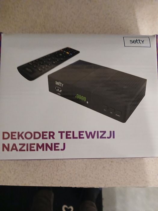 dekoder do telewizji naziemnej.