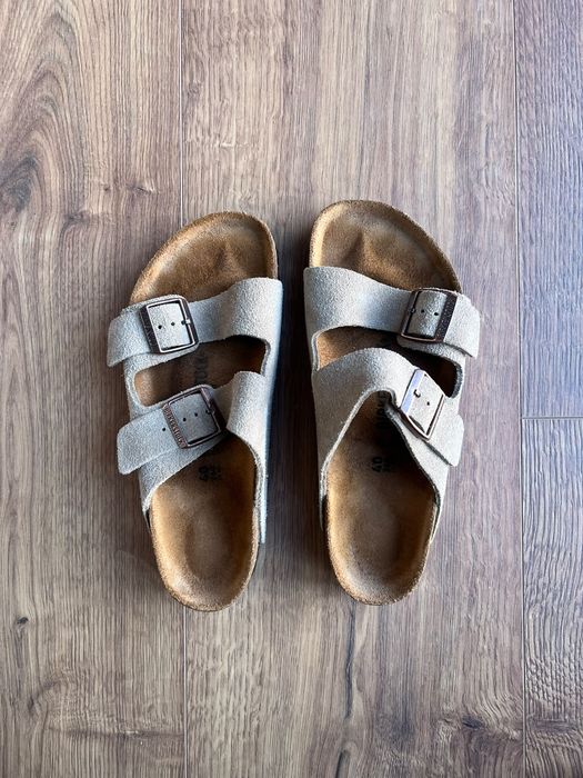 Birkenstock Arizona couro de camurça