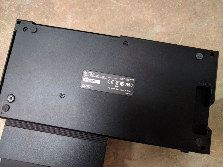 Moldura digital com impressora Sony DPF-700