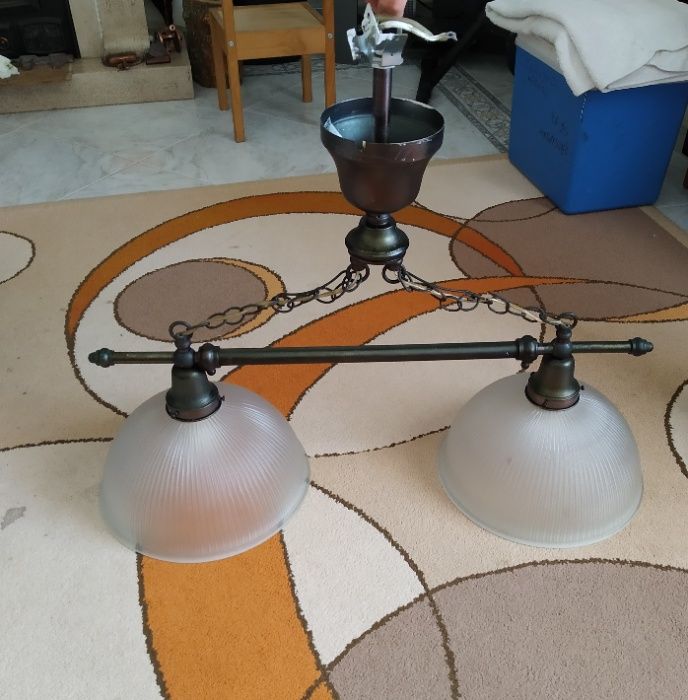 Candeeiro Rustico de Teto