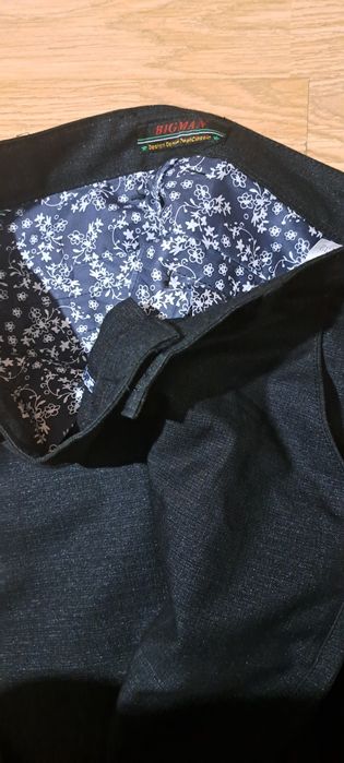 Spodnie męskie eleganckie chinosy r.M