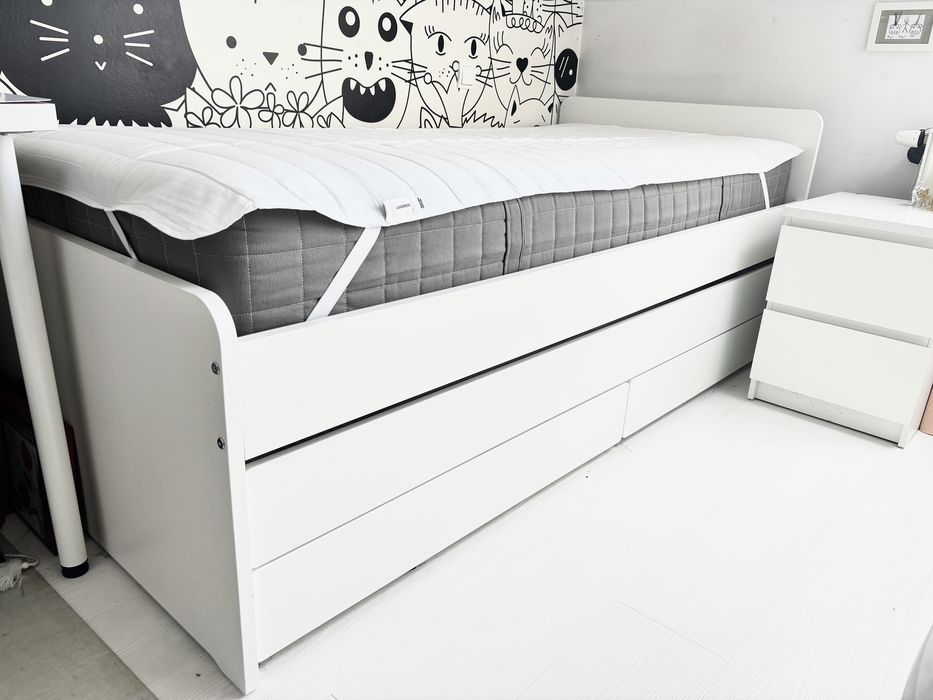 Rezerwacja: Łóżko Ikea SLAKT 90x200 cm