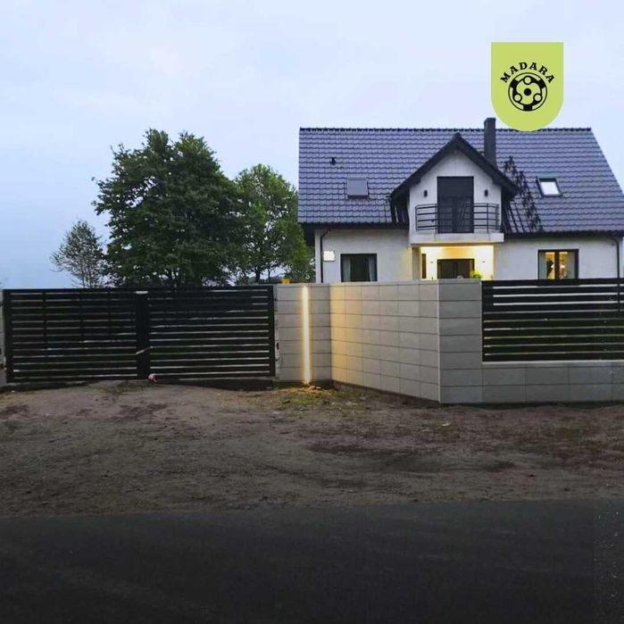 Ogrodzenie modułowe, ogrodzenia z bloczków, murowane, łupane