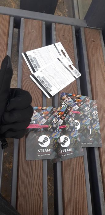 Karty do STEAM warte 40ZŁ za 15zł