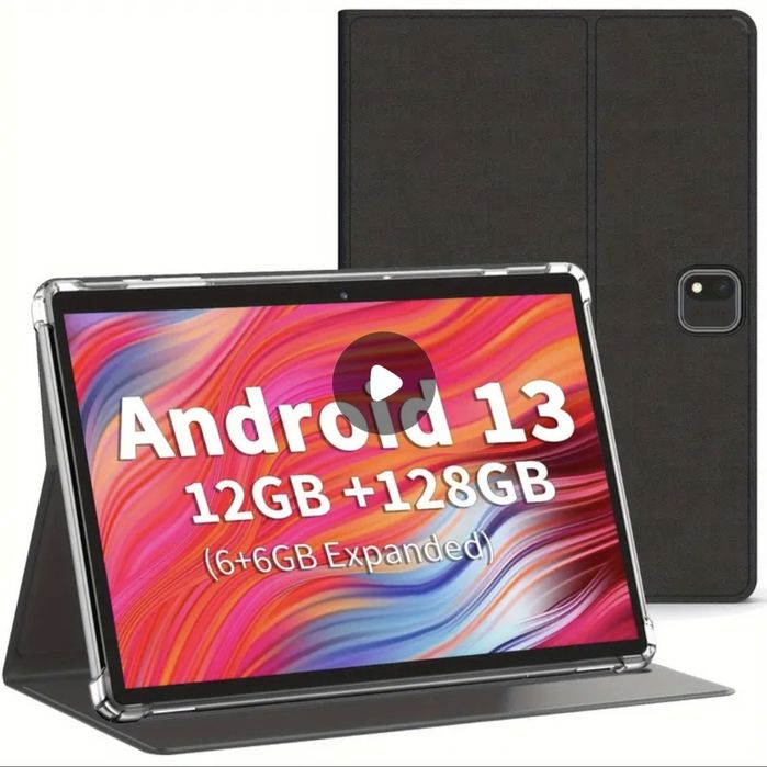 Новий! Планшет 10" 8000mah Андроїд 13, 12gb/128gb
12Gb оперативної пам
