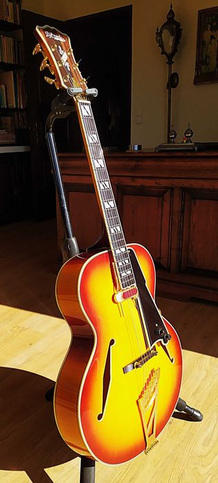 Guitarra de Jazz D'Angelico Style B (Nova)