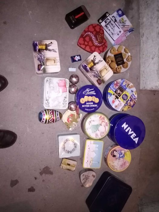 27 puszek poziome różne rodzaje kolory mix