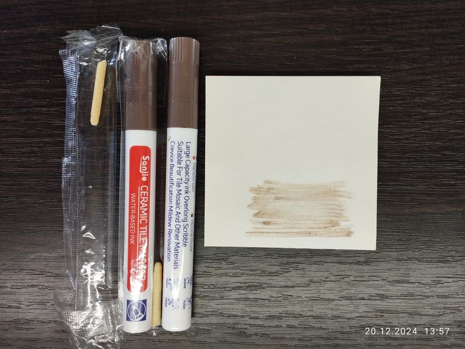 Ручка-маркер для кахеля (міжплиткових швів)