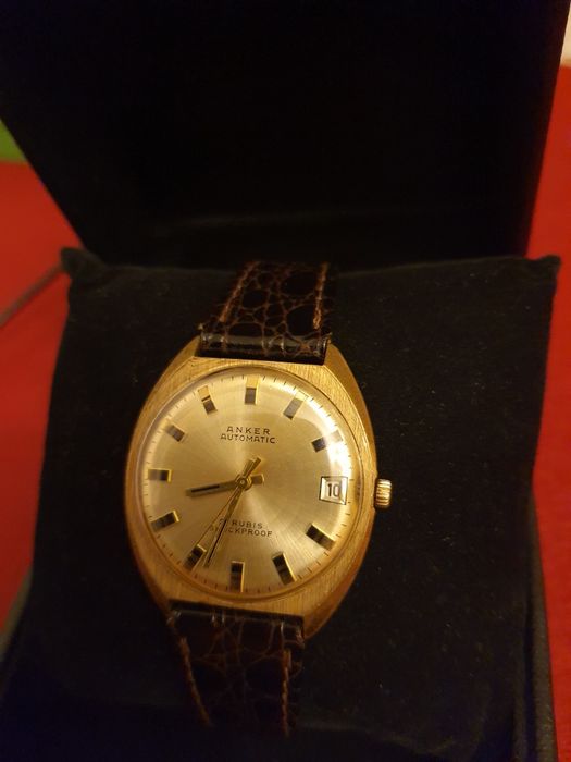 Zegarek Anker Automatic vintage gold