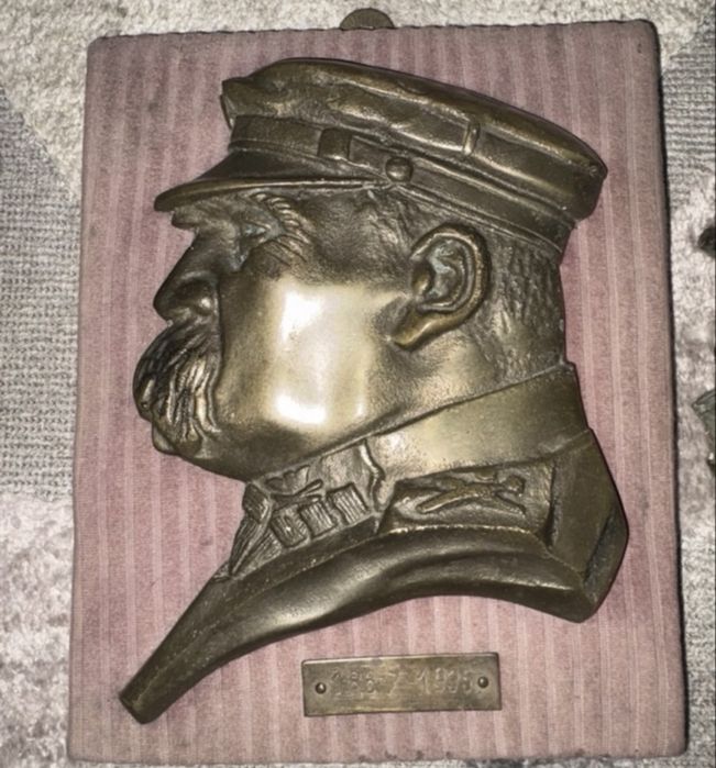 Piłsudski popiersie stare antyki