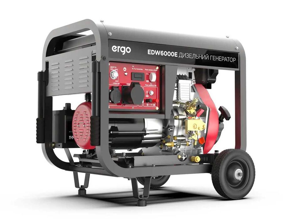 Продам Генератор дизельный ERGO EDW6000E