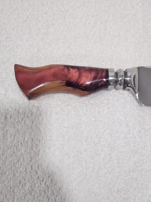 Faca forjada em aço inox