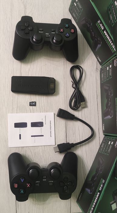 Ігрова приставка 15000 ігор Data Frog Y3 Lite 64GB, M8 Dendy, Sega, PS ...
