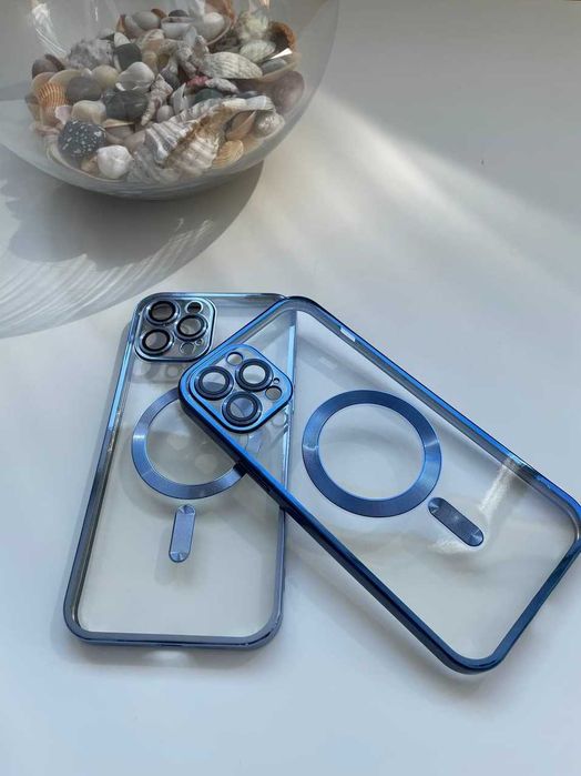 Чехол MagSafe на iPhone 12 и другие модели, для Айфон магнит А. 14