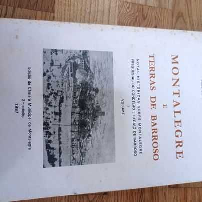 vendo livro Montalegre e terras de Arroso