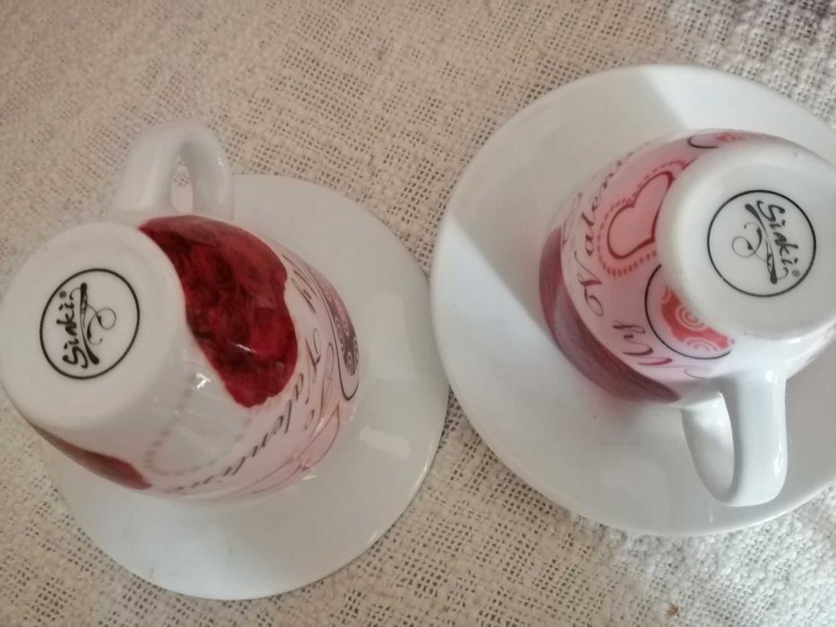 2 Chávenas café dos Namorados