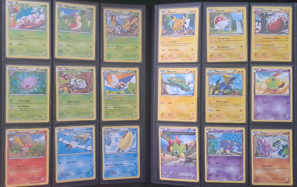 Karty Pokemon TCG.  Starsze sety.