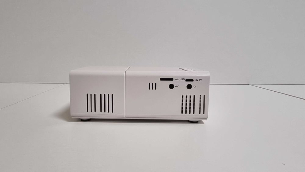Mini projektor LED S1 – HDMI USB AV microSD, przenośny