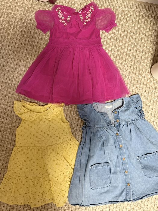 Одяг на дівчинку 2-3 роки лосіни лонгслів сукня  кофта zara next polo guess h&m