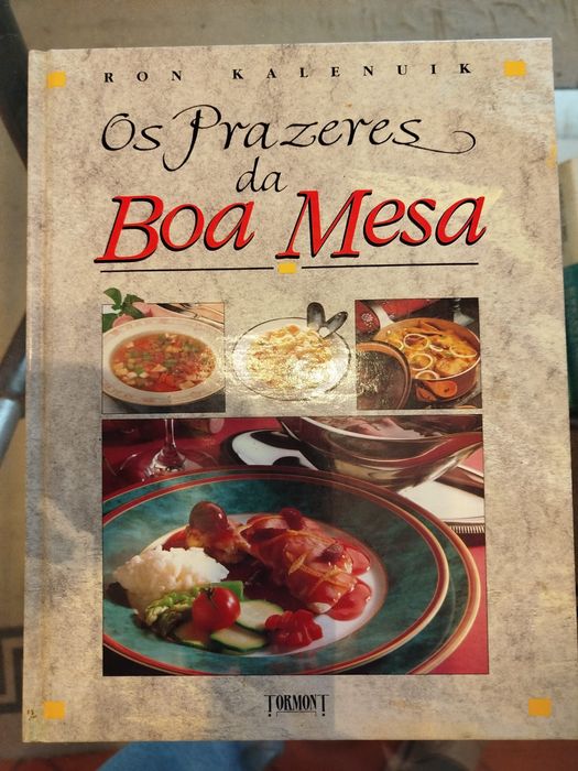 Livro Os Prazeres da Boa Mesa. Usado