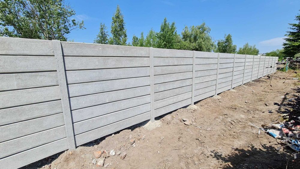 Ogrodzenia Betonowe/Palisadowe/Panelowe MONTAŻ Szybka Realizacja