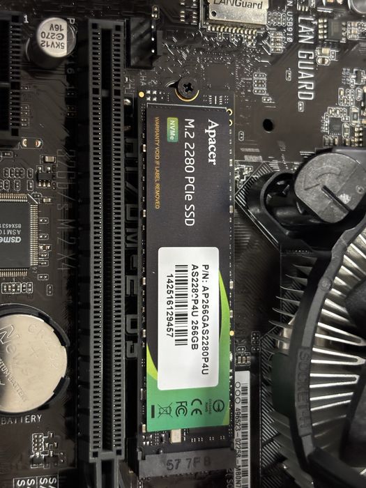 ПК Core i5 7400, 16GB RAM, SSD 256GB M.2_гарантія