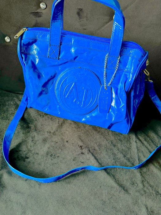 Torebka lakierowana armani