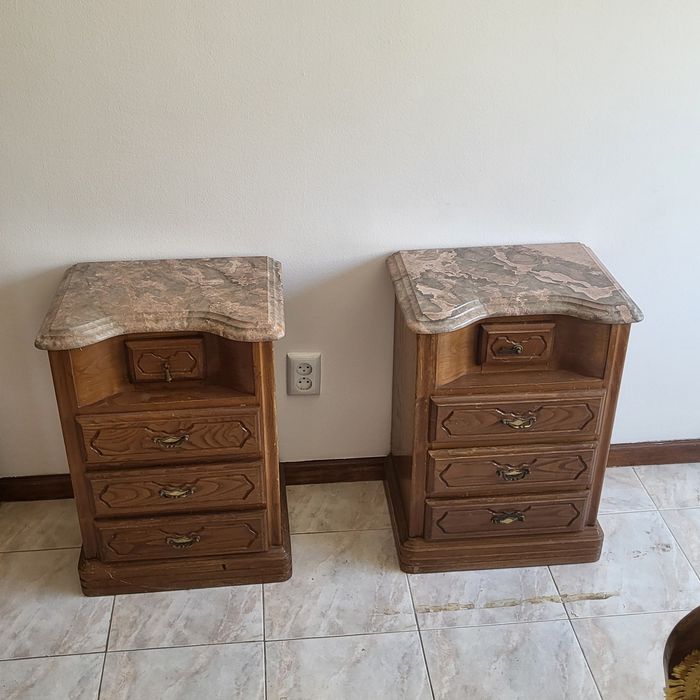 Cómoda e 2 mesas de cabeceira