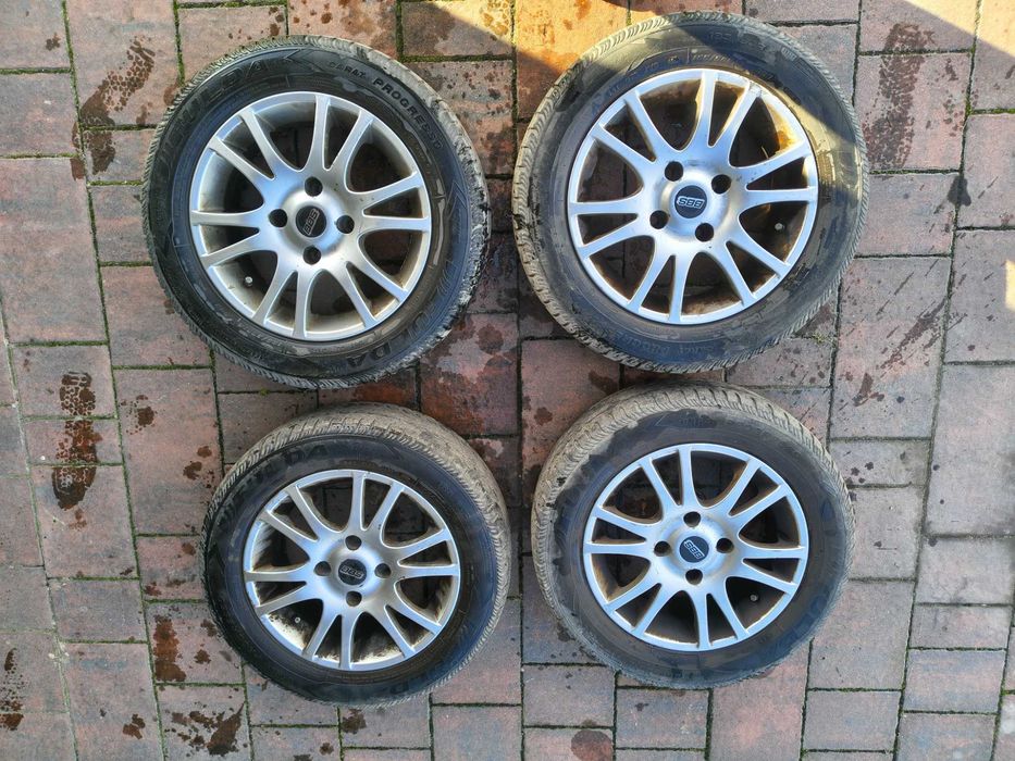 Felgi aluminiowe 14 cali wraz z oponami