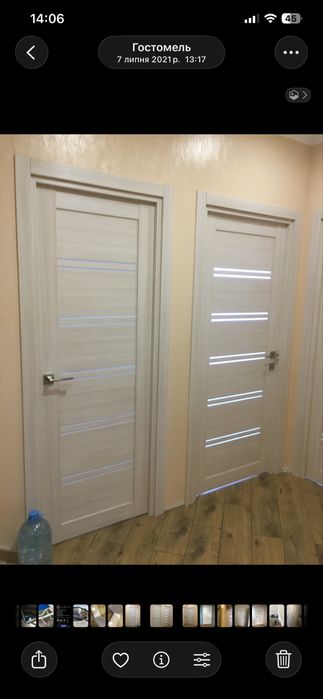 Монтаж установка міжкімнатних дверей